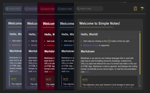 Simple Notes from Chrome web store to be run with OffiDocs Chromium online Simple Notes from Chrome web store to be run with OffiDocs Chromium online