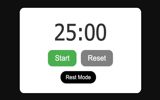 Simple Pomodoro Timer from Chrome web store to be run with OffiDocs Chromium online Simple Pomodoro Timer from Chrome web store to be run with OffiDocs Chromium online