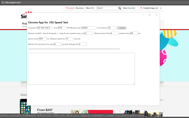 Singtel Speedtest 10G from Chrome web store to be run with OffiDocs Chromium online Singtel Speedtest 10G from Chrome web store to be run with OffiDocs Chromium online