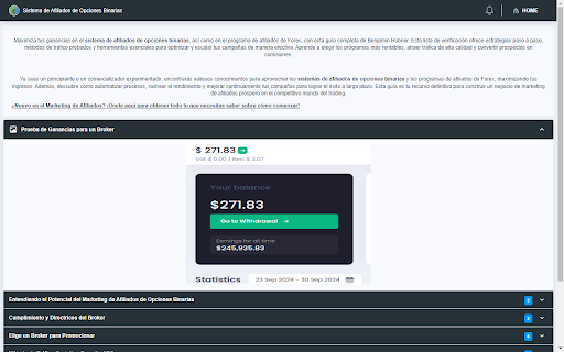 Sistema de Afiliados de Opciones Binarias from Chrome web store to be run with OffiDocs Chromium online Sistema de Afiliados de Opciones Binarias from Chrome web store to be run with OffiDocs Chromium online