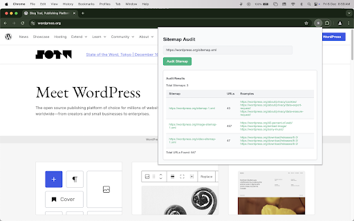 Sitemap Audit from Chrome web store to be run with OffiDocs Chromium online Sitemap Audit from Chrome web store to be run with OffiDocs Chromium online