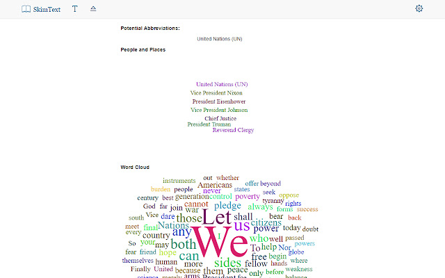 SkimText from Chrome web store to be run with OffiDocs Chromium online SkimText from Chrome web store to be run with OffiDocs Chromium online