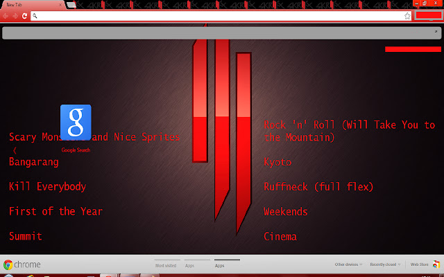 Skrillex from Chrome web store to be run with OffiDocs Chromium online Skrillex from Chrome web store to be run with OffiDocs Chromium online