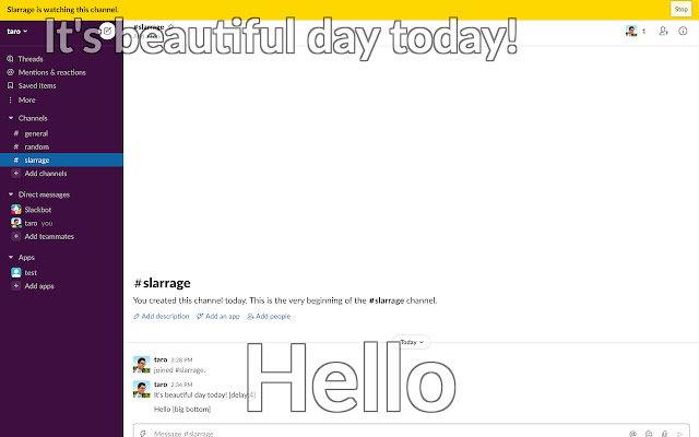 Slarrage from Chrome web store to be run with OffiDocs Chromium online Slarrage from Chrome web store to be run with OffiDocs Chromium online