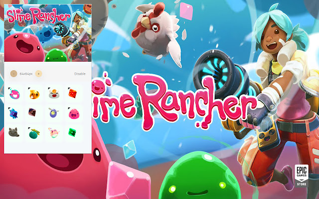 Slime Rancher Custom Cursor from Chrome web store to be run with OffiDocs Chromium online Slime Rancher Custom Cursor from Chrome web store to be run with OffiDocs Chromium online