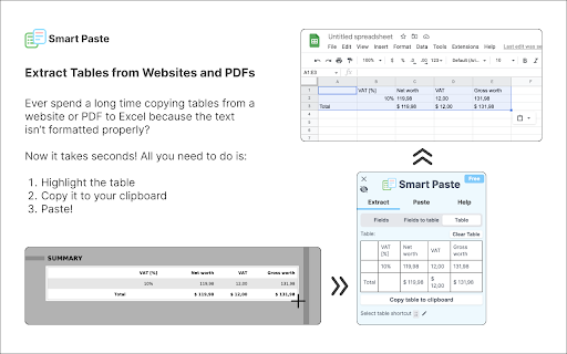 Smart Paste from Chrome web store to be run with OffiDocs Chromium online Smart Paste from Chrome web store to be run with OffiDocs Chromium online