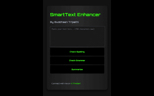 SmartText Enhancer from Chrome web store to be run with OffiDocs Chromium online SmartText Enhancer from Chrome web store to be run with OffiDocs Chromium online