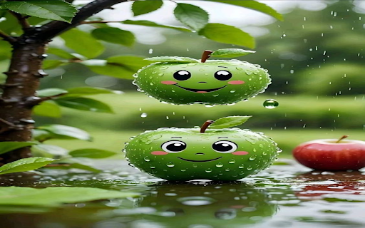 Smiley face green apple wallpaper from Chrome web store to be run with OffiDocs Chromium online Smiley face green apple wallpaper from Chrome web store to be run with OffiDocs Chromium online