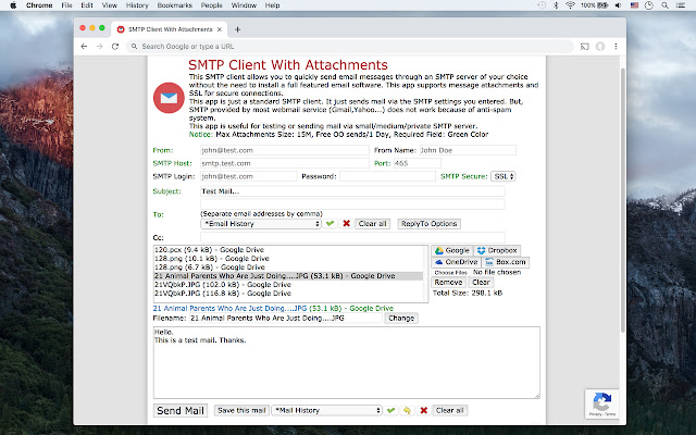 SMTP Client With Attachments from Chrome web store to be run with OffiDocs Chromium online SMTP Client With Attachments from Chrome web store to be run with OffiDocs Chromium online