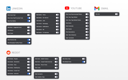 SocialFocus: Hide Distractions from Chrome web store to be run with OffiDocs Chromium online SocialFocus: Hide Distractions from Chrome web store to be run with OffiDocs Chromium online