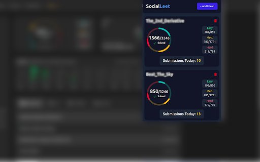 SocialLeet from Chrome web store to be run with OffiDocs Chromium online SocialLeet from Chrome web store to be run with OffiDocs Chromium online