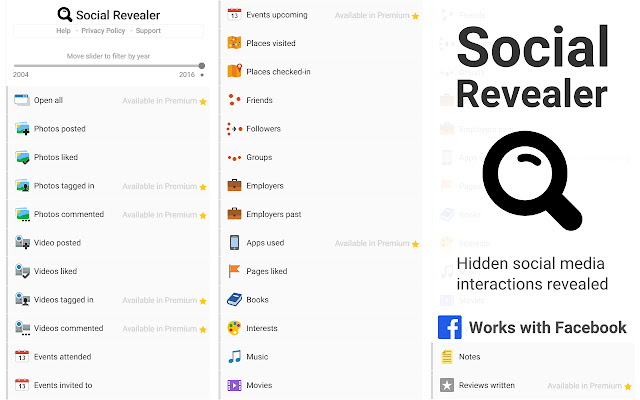 Social Revealer from Chrome web store to be run with OffiDocs Chromium online Social Revealer from Chrome web store to be run with OffiDocs Chromium online