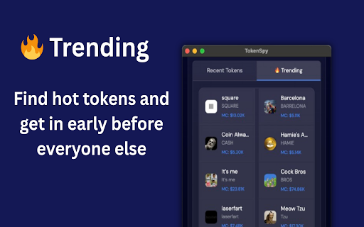 Solana Rug Checker TokenSpy from Chrome web store to be run with OffiDocs Chromium online Solana Rug Checker TokenSpy from Chrome web store to be run with OffiDocs Chromium online