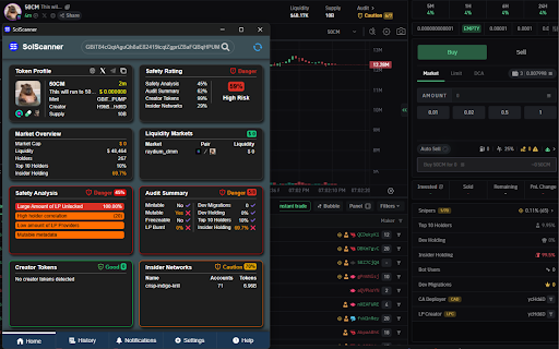 SolScanner Solana Crypto Token Scanner Analyzer from Chrome web store to be run with OffiDocs Chromium online SolScanner Solana Crypto Token Scanner Analyzer from Chrome web store to be run with OffiDocs Chromium online