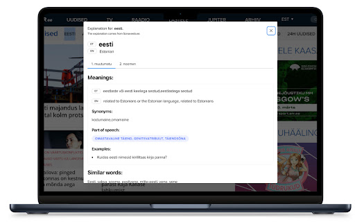 Sonastik from Chrome web store to be run with OffiDocs Chromium online Sonastik from Chrome web store to be run with OffiDocs Chromium online
