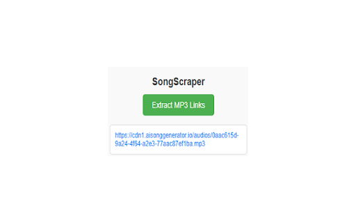 SongScraper from Chrome web store to be run with OffiDocs Chromium online SongScraper from Chrome web store to be run with OffiDocs Chromium online