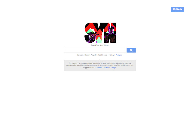 Soundyouneed from Chrome web store to be run with OffiDocs Chromium online Soundyouneed from Chrome web store to be run with OffiDocs Chromium online