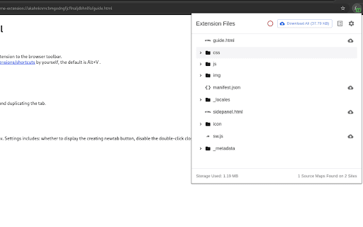 Source Detector from Chrome web store to be run with OffiDocs Chromium online Source Detector from Chrome web store to be run with OffiDocs Chromium online