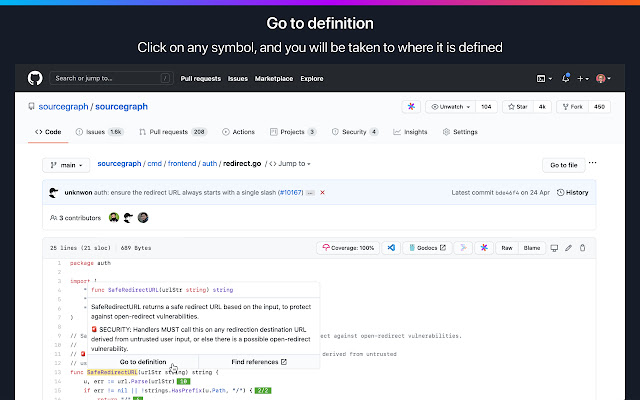 Sourcegraph from Chrome web store to be run with OffiDocs Chromium online Sourcegraph from Chrome web store to be run with OffiDocs Chromium online
