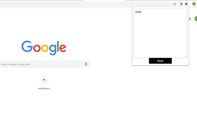 Speak text from Chrome web store to be run with OffiDocs Chromium online Speak text from Chrome web store to be run with OffiDocs Chromium online