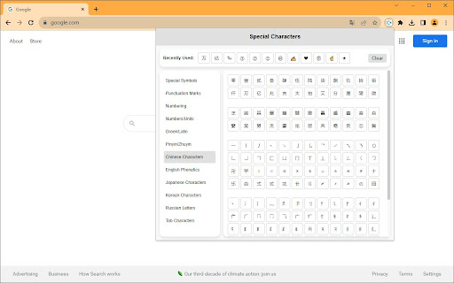 Special Characters / Punctuation Marks from Chrome web store to be run with OffiDocs Chromium online Special Characters / Punctuation Marks from Chrome web store to be run with OffiDocs Chromium online