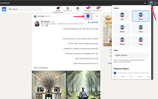 Speech it from Chrome web store to be run with OffiDocs Chromium online Speech it from Chrome web store to be run with OffiDocs Chromium online