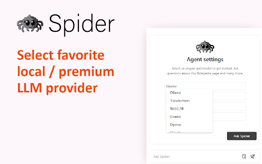 Spider from Chrome web store to be run with OffiDocs Chromium online Spider from Chrome web store to be run with OffiDocs Chromium online