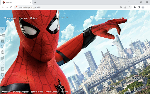 Spider Man Homecoming Wallpaper from Chrome web store to be run with OffiDocs Chromium online Spider Man Homecoming Wallpaper from Chrome web store to be run with OffiDocs Chromium online