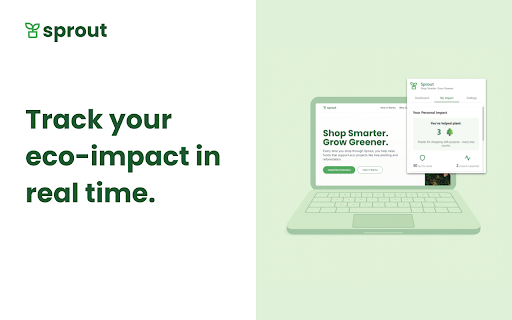 Sprout: Shop Smarter. Grow Greener. from Chrome web store to be run with OffiDocs Chromium online Sprout: Shop Smarter. Grow Greener. from Chrome web store to be run with OffiDocs Chromium online