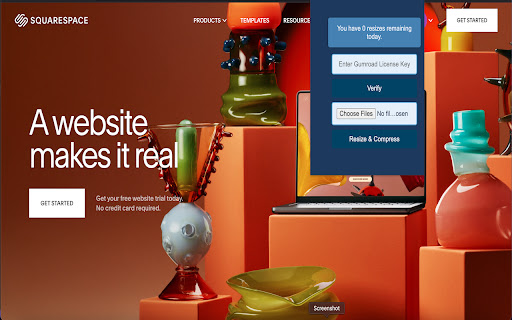 Squarespace Image Optimizer from Chrome web store to be run with OffiDocs Chromium online Squarespace Image Optimizer from Chrome web store to be run with OffiDocs Chromium online