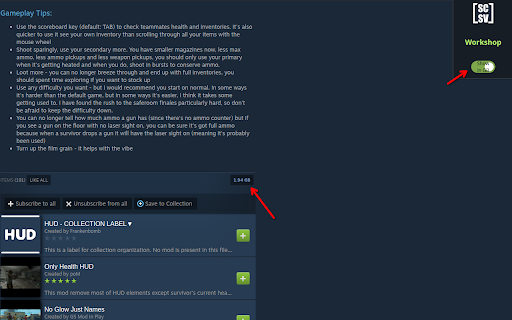 Steam Collection Size Viewer from Chrome web store to be run with OffiDocs Chromium online Steam Collection Size Viewer from Chrome web store to be run with OffiDocs Chromium online