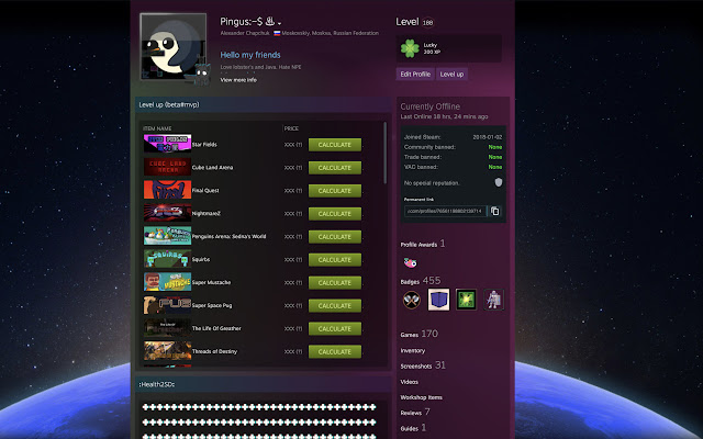 Steam Enchanter from Chrome web store to be run with OffiDocs Chromium online Steam Enchanter from Chrome web store to be run with OffiDocs Chromium online