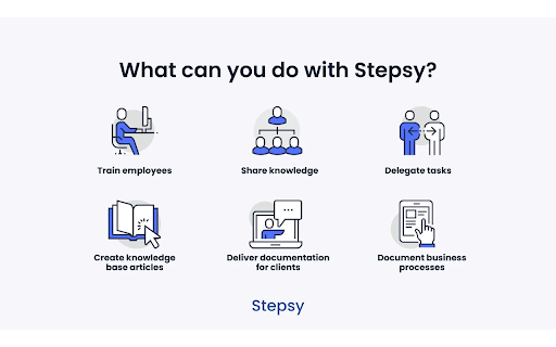 Stepsy: create step by step guide with screenshots from Chrome web store to be run with OffiDocs Chromium online Stepsy: create step by step guide with screenshots from Chrome web store to be run with OffiDocs Chromium online