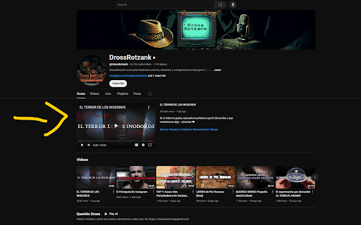Stop YouTube Channel Trailer from Chrome web store to be run with OffiDocs Chromium online Stop YouTube Channel Trailer from Chrome web store to be run with OffiDocs Chromium online