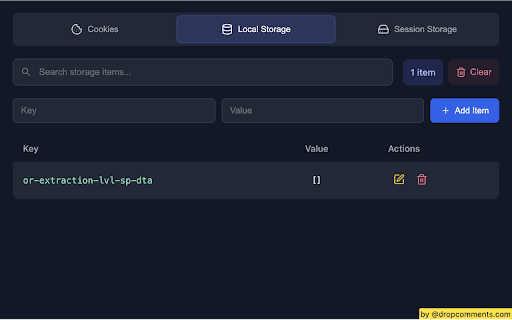 Storage Viewer from Chrome web store to be run with OffiDocs Chromium online Storage Viewer from Chrome web store to be run with OffiDocs Chromium online