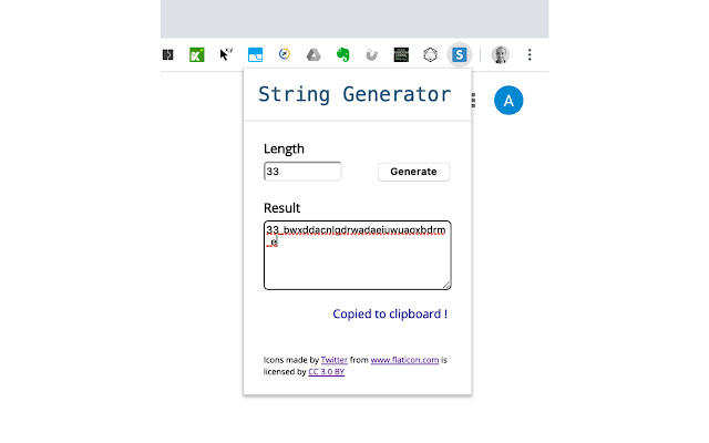 String Generator from Chrome web store to be run with OffiDocs Chromium online String Generator from Chrome web store to be run with OffiDocs Chromium online