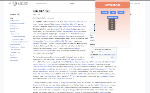 SummaSnap from Chrome web store to be run with OffiDocs Chromium online SummaSnap from Chrome web store to be run with OffiDocs Chromium online