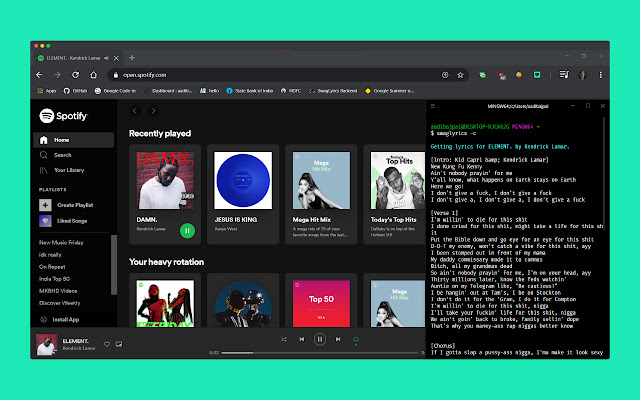 SwagLyrics for Spotify from Chrome web store to be run with OffiDocs Chromium online SwagLyrics for Spotify from Chrome web store to be run with OffiDocs Chromium online