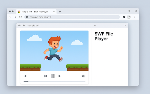 SWF File Player for Google Chrome (Lite) from Chrome web store to be run with OffiDocs Chromium online SWF File Player for Google Chrome (Lite) from Chrome web store to be run with OffiDocs Chromium online