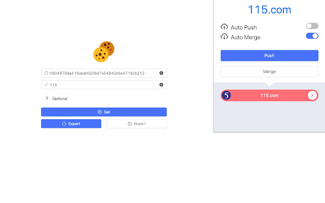 SyncMyCookie from Chrome web store to be run with OffiDocs Chromium online SyncMyCookie from Chrome web store to be run with OffiDocs Chromium online