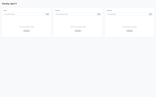 Sync Simple Todo List from Chrome web store to be run with OffiDocs Chromium online Sync Simple Todo List from Chrome web store to be run with OffiDocs Chromium online