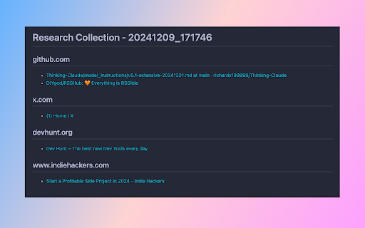 Tab Researcher from Chrome web store to be run with OffiDocs Chromium online Tab Researcher from Chrome web store to be run with OffiDocs Chromium online