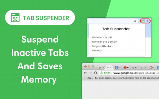 Tab Suspender from Chrome web store to be run with OffiDocs Chromium online Tab Suspender from Chrome web store to be run with OffiDocs Chromium online