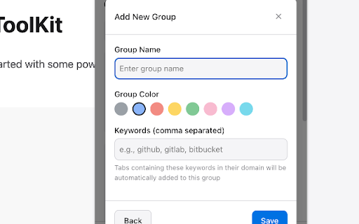 TabToolKit The Ultimate Tab Management Solution from Chrome web store to be run with OffiDocs Chromium online TabToolKit The Ultimate Tab Management Solution from Chrome web store to be run with OffiDocs Chromium online