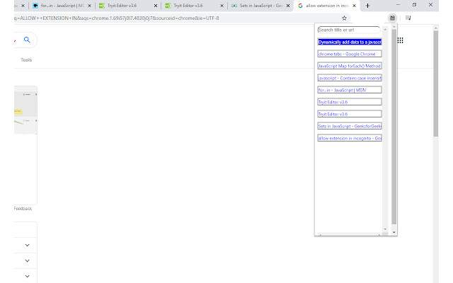 Tab View from Chrome web store to be run with OffiDocs Chromium online Tab View from Chrome web store to be run with OffiDocs Chromium online