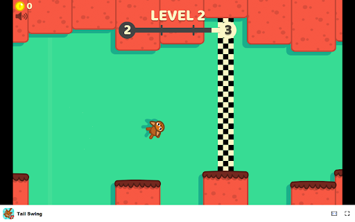 Tail Swing Game Use your tail to swing through challenging levels! from Chrome web store to be run with OffiDocs Chromium online Tail Swing Game Use your tail to swing through challenging levels! from Chrome web store to be run with OffiDocs Chromium online