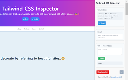 Tailwind CSS Inspector from Chrome web store to be run with OffiDocs Chromium online Tailwind CSS Inspector from Chrome web store to be run with OffiDocs Chromium online