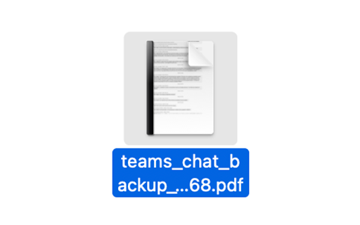 Teams Chat Backup from Chrome web store to be run with OffiDocs Chromium online Teams Chat Backup from Chrome web store to be run with OffiDocs Chromium online