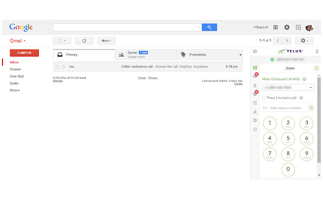 TELUS Business Connect for Google from Chrome web store to be run with OffiDocs Chromium online TELUS Business Connect for Google from Chrome web store to be run with OffiDocs Chromium online