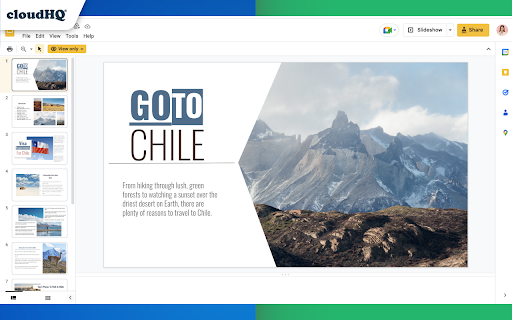 Templates for Google Slides™ by cloudHQ from Chrome web store to be run with OffiDocs Chromium online Templates for Google Slides™ by cloudHQ from Chrome web store to be run with OffiDocs Chromium online